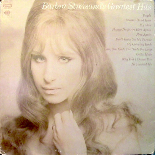 Barbra Streisand - Barbra Streisand's Greatest Hits (LP, Comp, RE)_2724676015