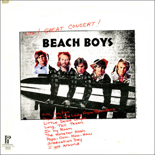 The Beach Boys - Wow! Great Concert! (LP, Album, RE)_2721764245