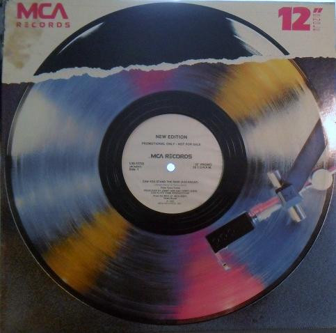 New Edition - Can You Stand The Rain (12", Promo)