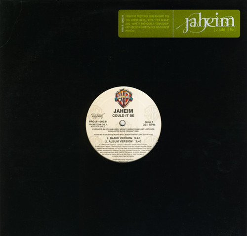 Jaheim - Could It Be (12", Promo)