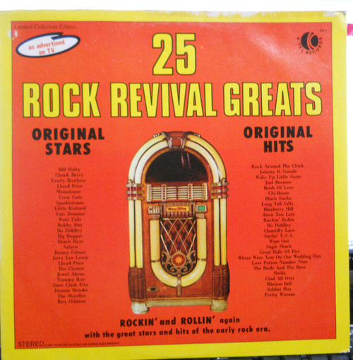 Various - 25 Rock Revival Greats (LP, Comp)_2705333839