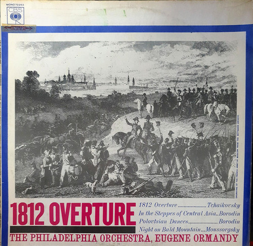 The Philadelphia Orchestra, Eugene Ormandy / Tchaikovsky*, Borodin*, Mussorgsky* - 1812 Overture (LP, Album, Mono)_2694549505