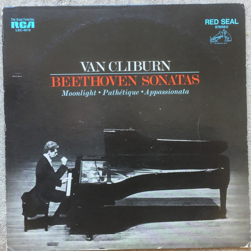Ludwig Van Beethoven / Van Cliburn - Beethoven Sonatas (LP)_2693629402