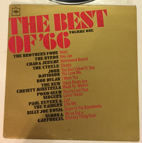 Various - The Best Of '66 Volume One (LP, Comp, Mono)_2684728881