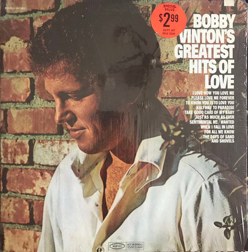 Bobby Vinton - Bobby Vinton's Greatest Hits Of Love (LP, Comp)_2656714311