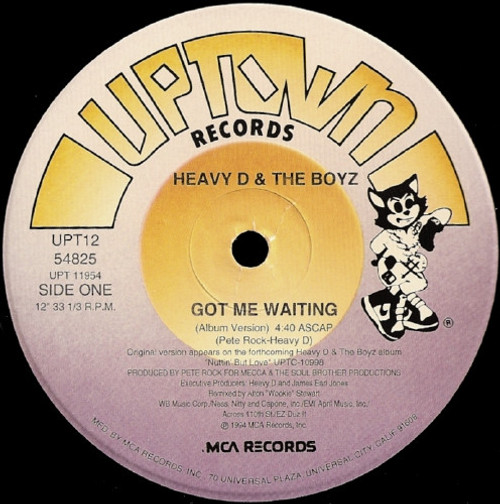 Heavy D. & The Boyz - Got Me Waiting (12")