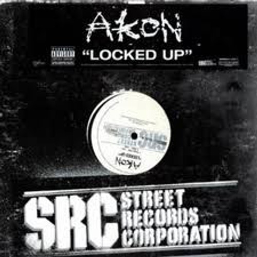 Akon - Locked Up (12", Promo)
