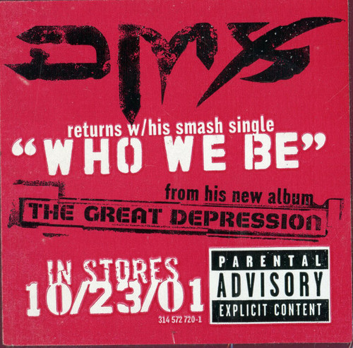 DMX - Who We Be (12", Single)