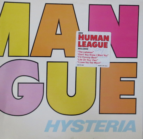 The Human League - Hysteria (LP, Album, Gat)_2649856377
