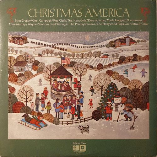Various - Christmas America Album Two (LP, Album, Comp, Ltd)_2648189373