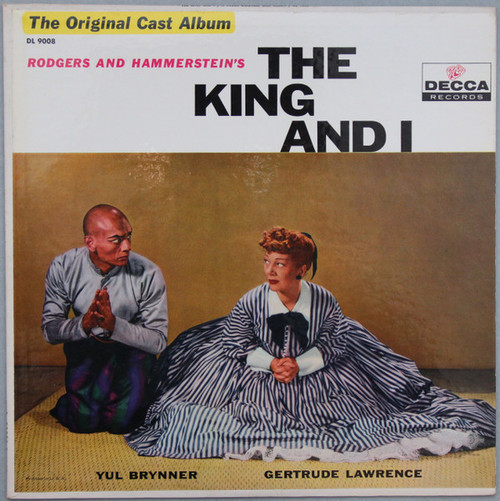 Rodgers And Hammerstein*, Yul Brynner, Gertrude Lawrence - The King And I (The Original Cast Album) (LP, Album, Mono, RE, Glo)_2644352274