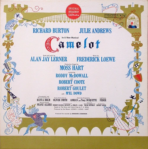 Alan Jay Lerner, Frederick Loewe / Julie Andrews, Richard Burton (2) - Camelot (Original Broadway Cast Recording) (LP, Album, Mono, Gat)_2644349562