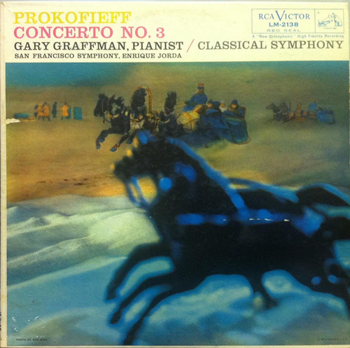 Prokofieff* - Gary Graffman, Enrique Jorda*, San Francisco Symphony* - Piano Concerto No. 3 / Classical Symphony (LP, Mono)_2638697754