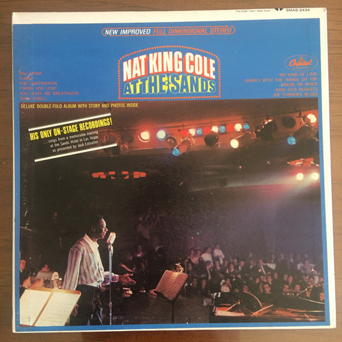 Nat King Cole - At The Sands (LP, Album)_2628583188