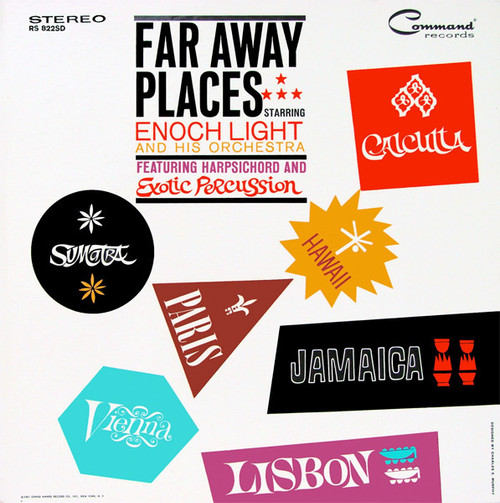 Enoch Light And His Orchestra - Far Away Places (LP, Album)_2553200808