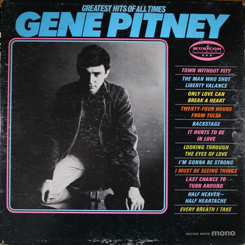 Gene Pitney - Greatest Hits Of All Times (LP, Comp, Mono)_2489505098