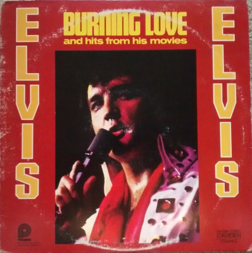 Elvis Presley - Burning Love And Hits From His Movies, Vol. 2 (LP, Comp, RE)_2434309331