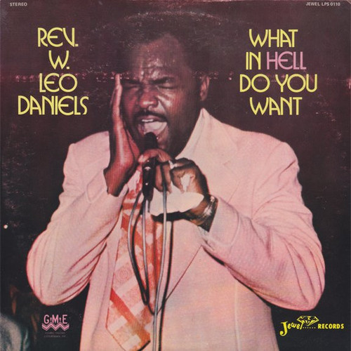 Rev. W. Leo Daniels - What In Hell Do You Want (LP)_2398744541