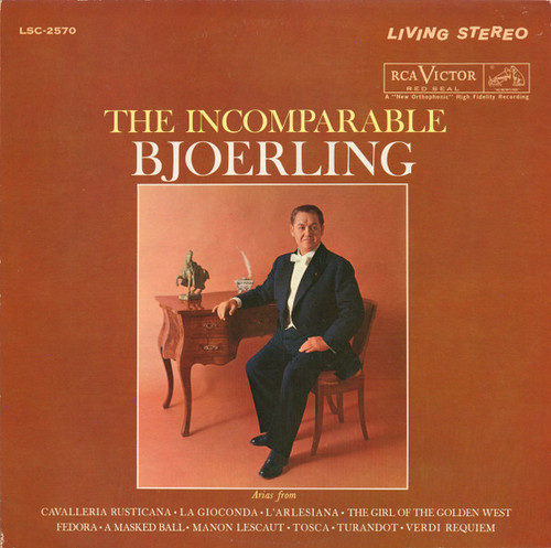 Jussi Bjoerling* - The Incomparable Bjoerling (LP, Comp)_2369376286
