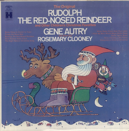 Gene Autry With Guest Star Rosemary Clooney - Rudolph The Red-Nosed Reindeer (LP, Album, RE)_2200818218