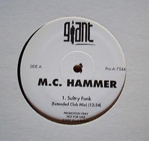 MC Hammer - Sultry Funk (12", Promo)