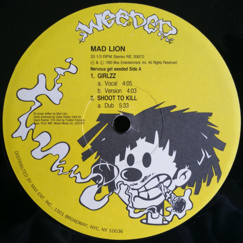 Mad Lion - Girlzz / Shoot To Kill (12")