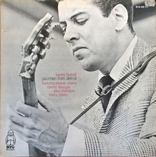 Kenny Burrell Featuring Pepper Adams, Tommy Flanagan, Paul Chambers (3), Kenny Clarke - Jazzmen From Detroit (LP, Album, Mono, RE)