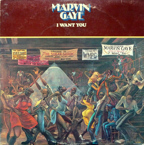 Marvin Gaye - I Want You (LP, Album, Mon)