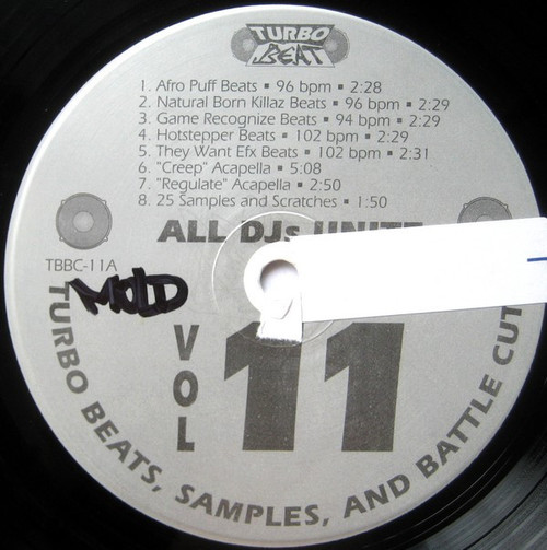 All DJs Unite - Vol 11 - Turbo Beats, Samples, And Battle Cuts (LP)