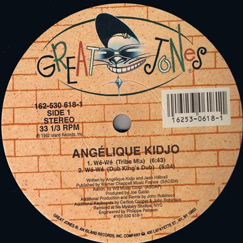 米12” Angelique Kidjo Batonga 1625306141 Great Jones /00250 Angelique Kidjo Batonga / Vinyl 12 33 Rpm Great Jones 162
