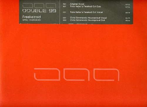 Double 99 - Freekazoid (2x12", Promo)