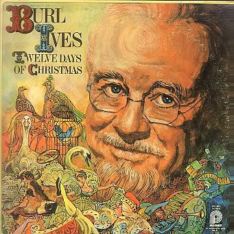 Burl Ives - Twelve Days Of Christmas (LP, Album, Bla)