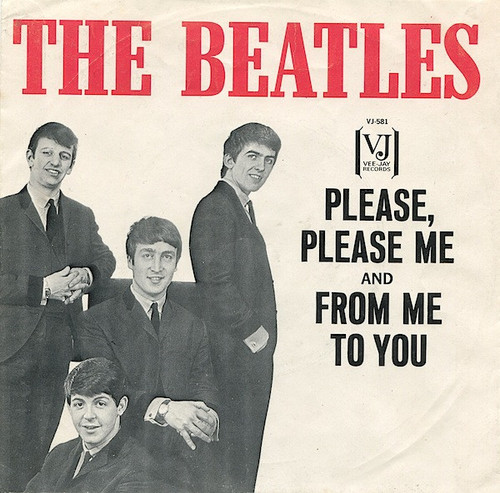 The Beatles - Please Please Me / From Me To You (7", Single, Styrene)