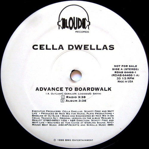 Cella Dwellas - Advance To Boardwalk (12", Promo)