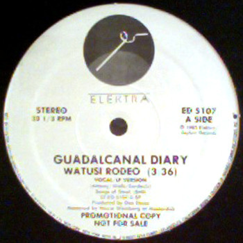 Guadalcanal Diary - Watusi Rodeo (12", Promo)