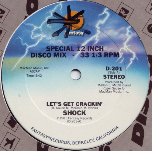Shock (3) - Let's Get Crackin' (12")