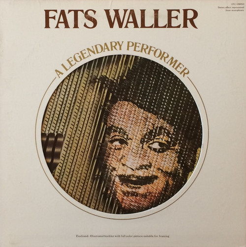 Fats Waller - A Legendary Performer (LP, Comp)