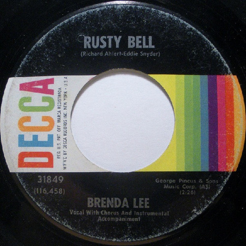 Brenda Lee - Rusty Bell / If You Don't (Not Like You) (7", M/Print, Glo)