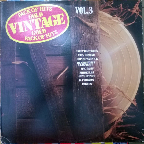 Various -  Vintage Gold Pack Of Hits Vol.3 (LP, Comp)