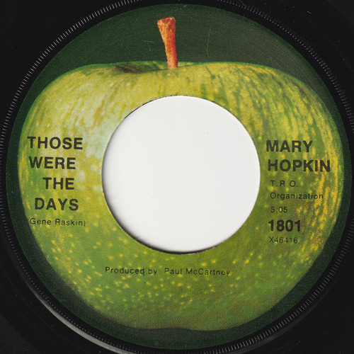Mary Hopkin - Those Were The Days (7", Single, Scr)