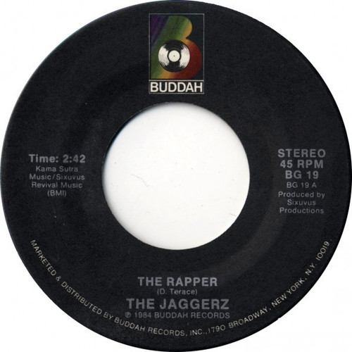 The Jaggerz - The Rapper / I Call My Baby Candy (7")