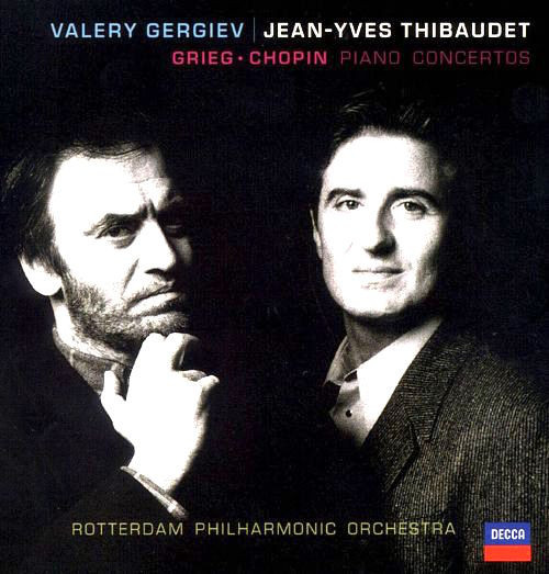 Grieg*, Chopin*, Valery Gergiev, Jean-Yves Thibaudet, Rotterdam Philharmonic Orchestra* - Piano Concertos (CD)