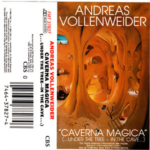 Andreas Vollenweider - Caverna Magica (...Under The Tree - In The Cave...) (Cass, Album)