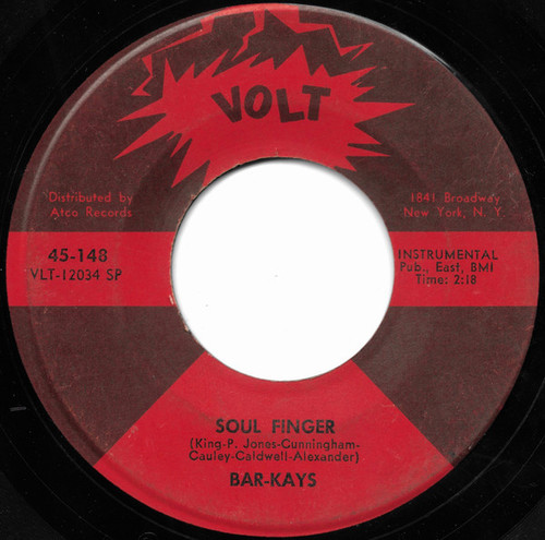 Bar-Kays - Soul Finger (7", Single, Mono, Spe)