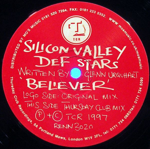 Silicon Valley Def Stars - Believer (12")