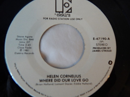 Helen Cornelius - Where Did Our Love Go / Spending Time, Making Love And Going Crazy (7", Promo)