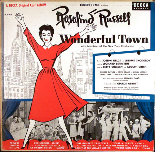 Rosalind Russell - Wonderful Town (Original Cast Album) (LP)