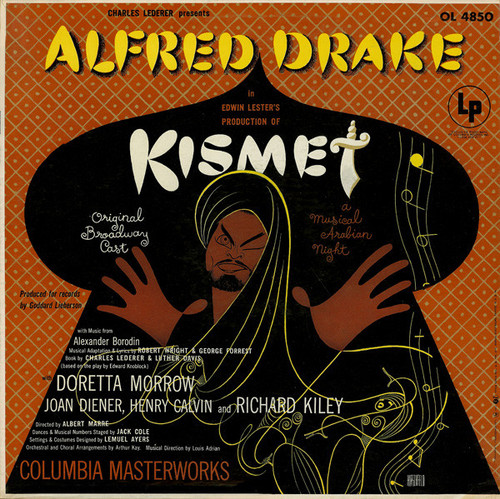 Alfred Drake & The Kismet Original Broadway Cast - Kismet (LP, RP)