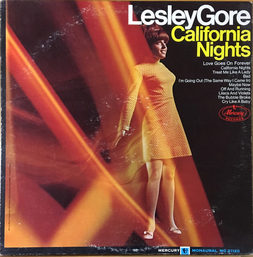 Lesley Gore - California Nights (LP, Album, Mono)