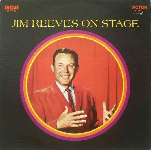 Jim Reeves With The Blue Boys (2) - Jim Reeves On Stage (LP, Album)_3324319530